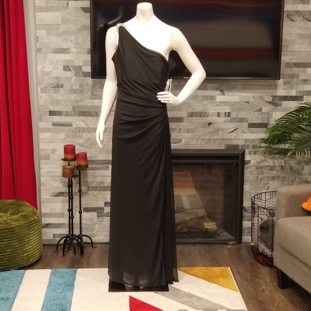 Alex Evenings Formal Black Dress 16